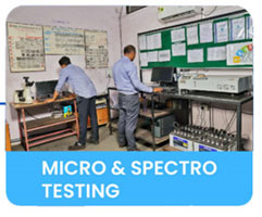 micro and spectro testing