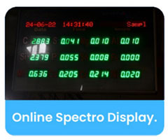 online spectro display