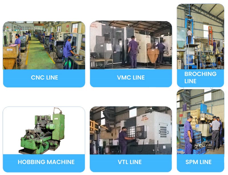 Machining Facilities, SG Iron Castings, C. I. Graded Castings, Manufacturer